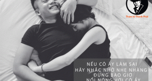 anh không tốt thì đừng trách cô ấy không ngoan