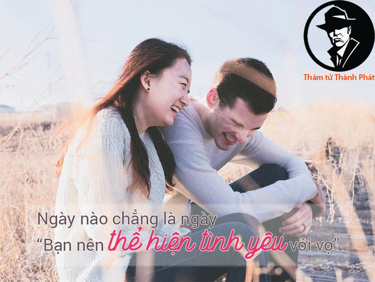 thể hiện tình yêu với vợ