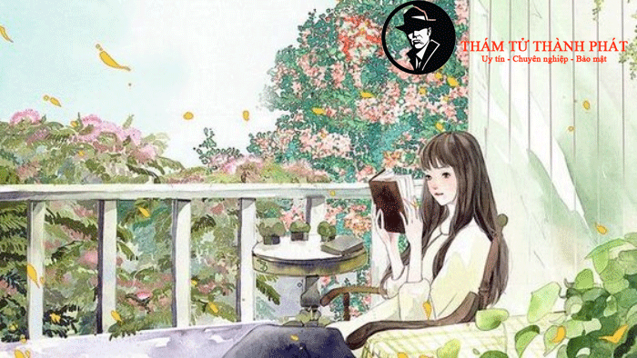 cô gái luôn dõi theo sau lưng anh