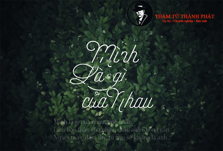 mình là gì của nhau