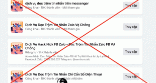 lừa đảo đọc trộm tin nhắn zalo