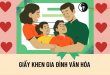 văn hóa gia đình hạnh phúc