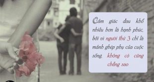 nỗi đau khi làm người thứ ba