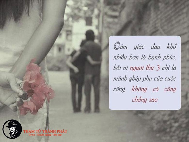 nỗi đau khi làm người thứ ba