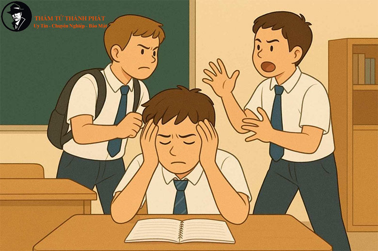 bạo lực thể hiện sự yếu đuối